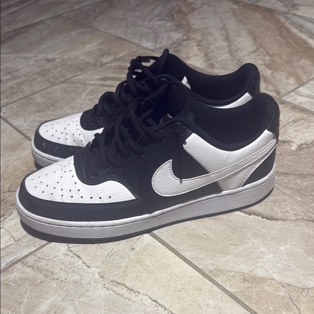 Black and White Sneakers